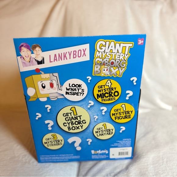 NEW LankyBox Giant Mystery Cyborg Boxy Walmart Exclusive -Made by Bonkers 2024 - Picture 4 of 6